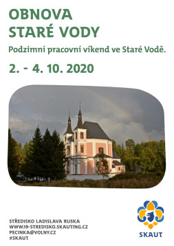 Pracovní setkání skautů ve Staré Vodě