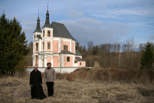 Benediktini ve Staré Vodě 18.dubna 2022